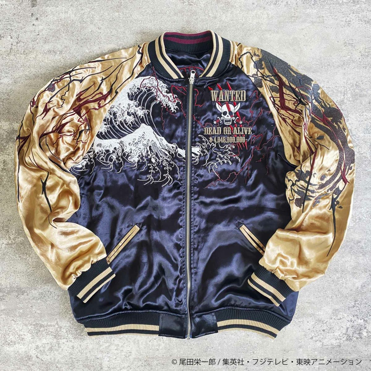 【絡繰魂・粋×ONE PIECE】赤髪のスカジャン