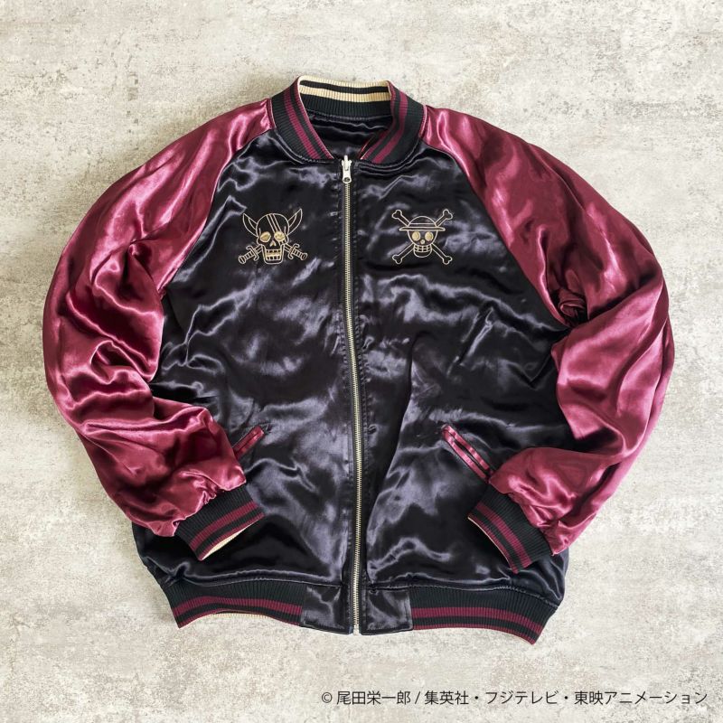 【絡繰魂・粋×ONE PIECE】赤髪のスカジャン