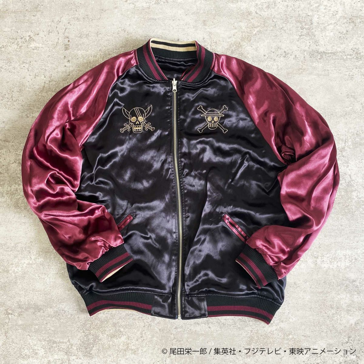 【絡繰魂・粋×ONE PIECE】赤髪のスカジャン