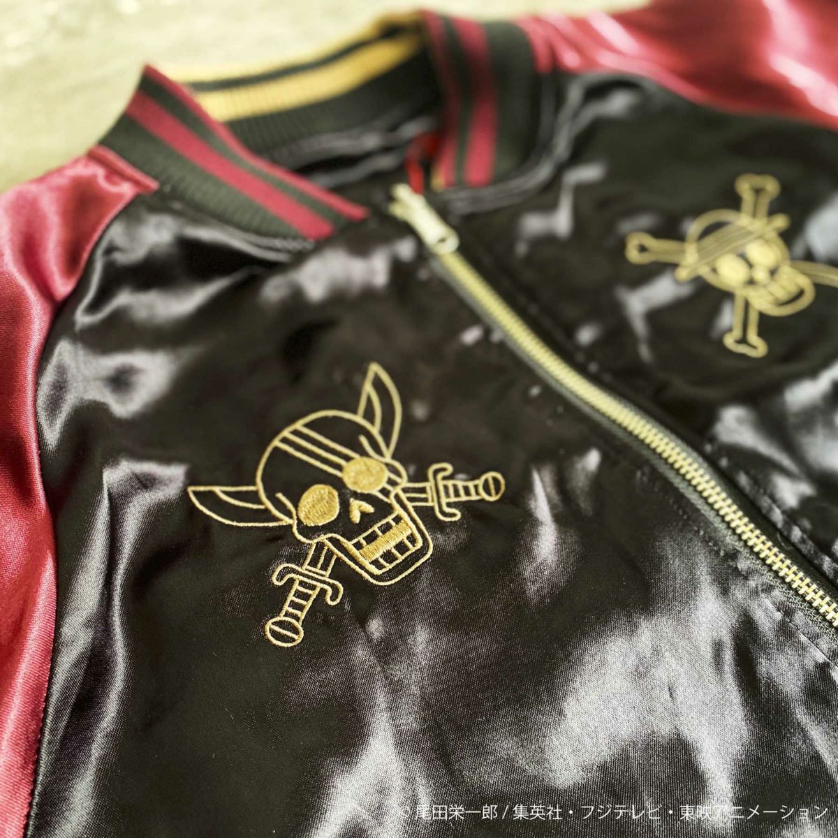 【絡繰魂・粋×ONE PIECE】赤髪のスカジャン