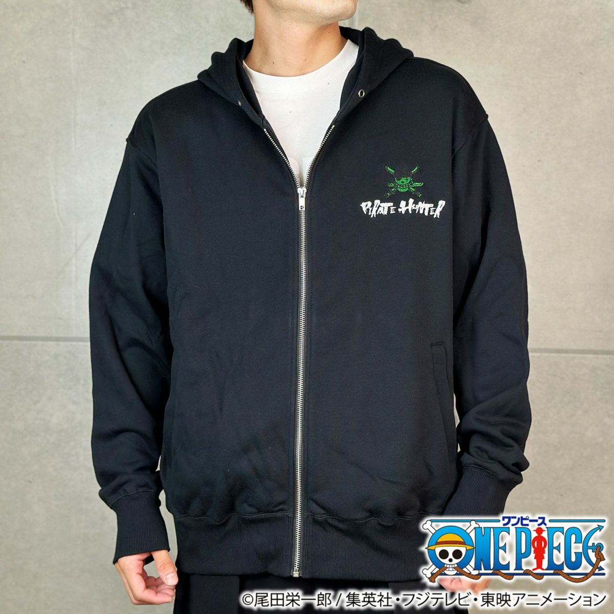 【絡繰魂・粋×ONE PIECE】ゾロ 海賊狩りのパーカー