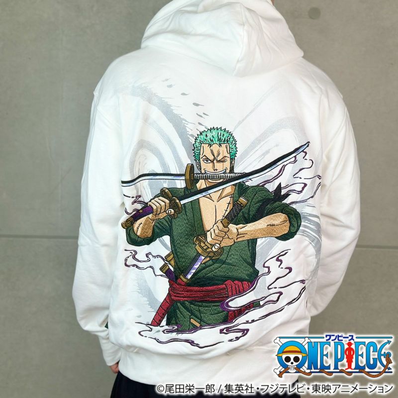 【絡繰魂・粋×ONE PIECE】ゾロ 海賊狩りのパーカー