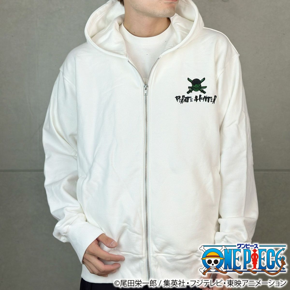 【絡繰魂・粋×ONE PIECE】ゾロ 海賊狩りのパーカー