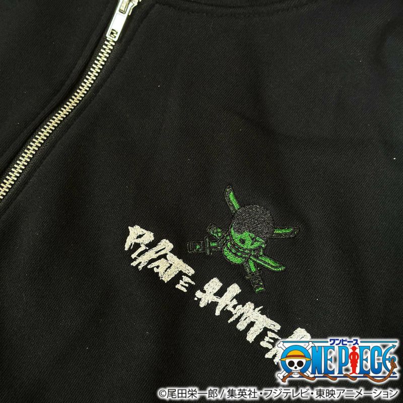 【絡繰魂・粋×ONE PIECE】ゾロ 海賊狩りのパーカー