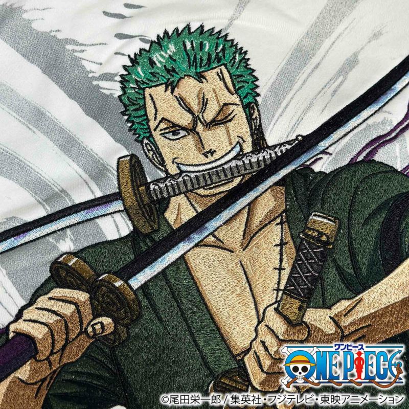 【絡繰魂・粋×ONE PIECE】ゾロ 海賊狩りのパーカー
