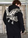 【DAKU】“CROW”総刺繍ZIPパーカー