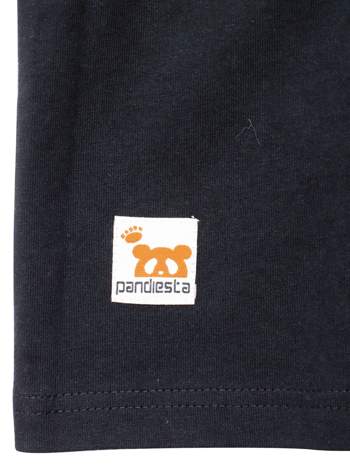 【PANDIESTA JAPAN】“熊猫カフェ”刺繍入りロンT