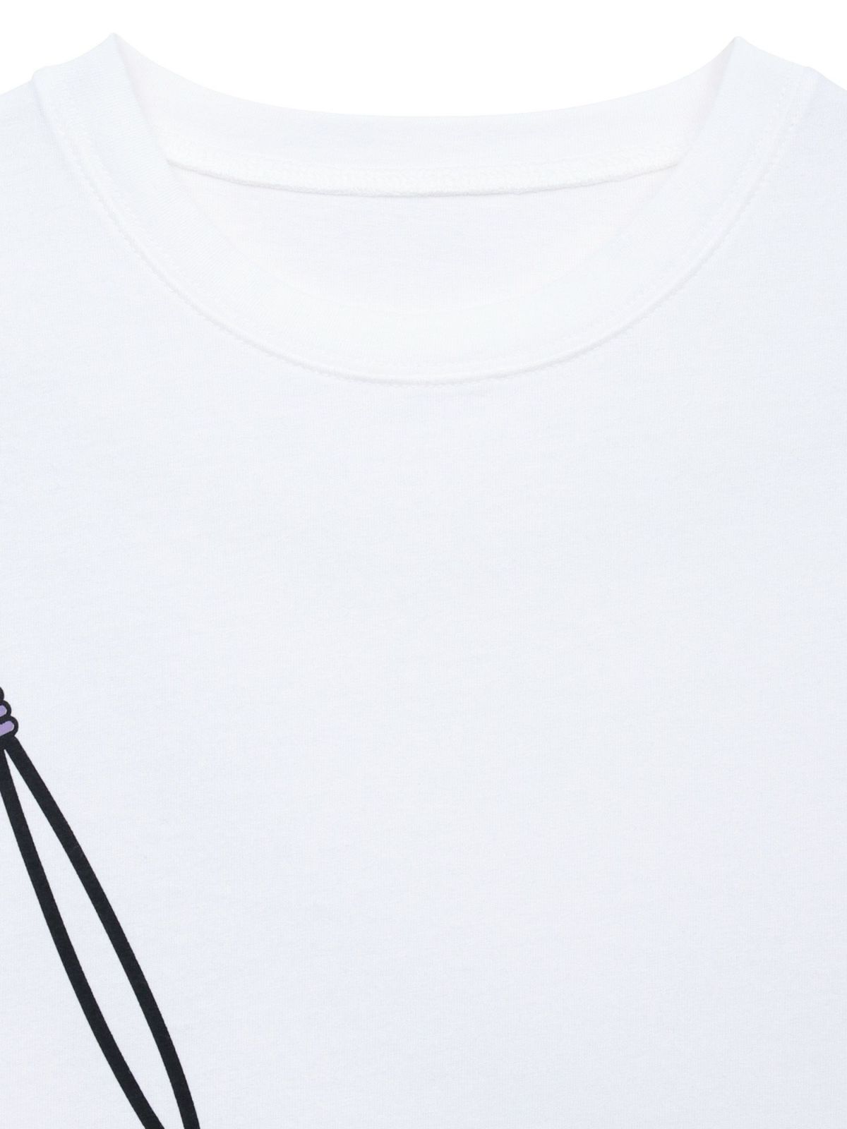 【PANDIESTA JAPAN】サメ型スマホショルダーBAG風ポケット付きフェイクレイヤードBIGロンT