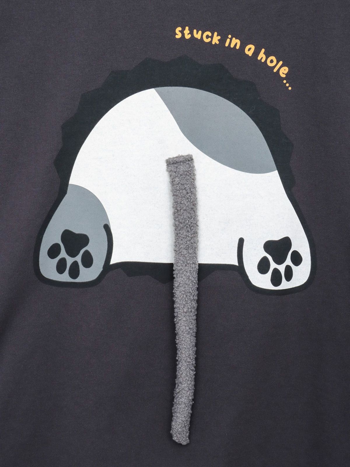 【PANDIESTA JAPAN】“飛び出しネコパンダ”フェイクレイヤードBIGロンT