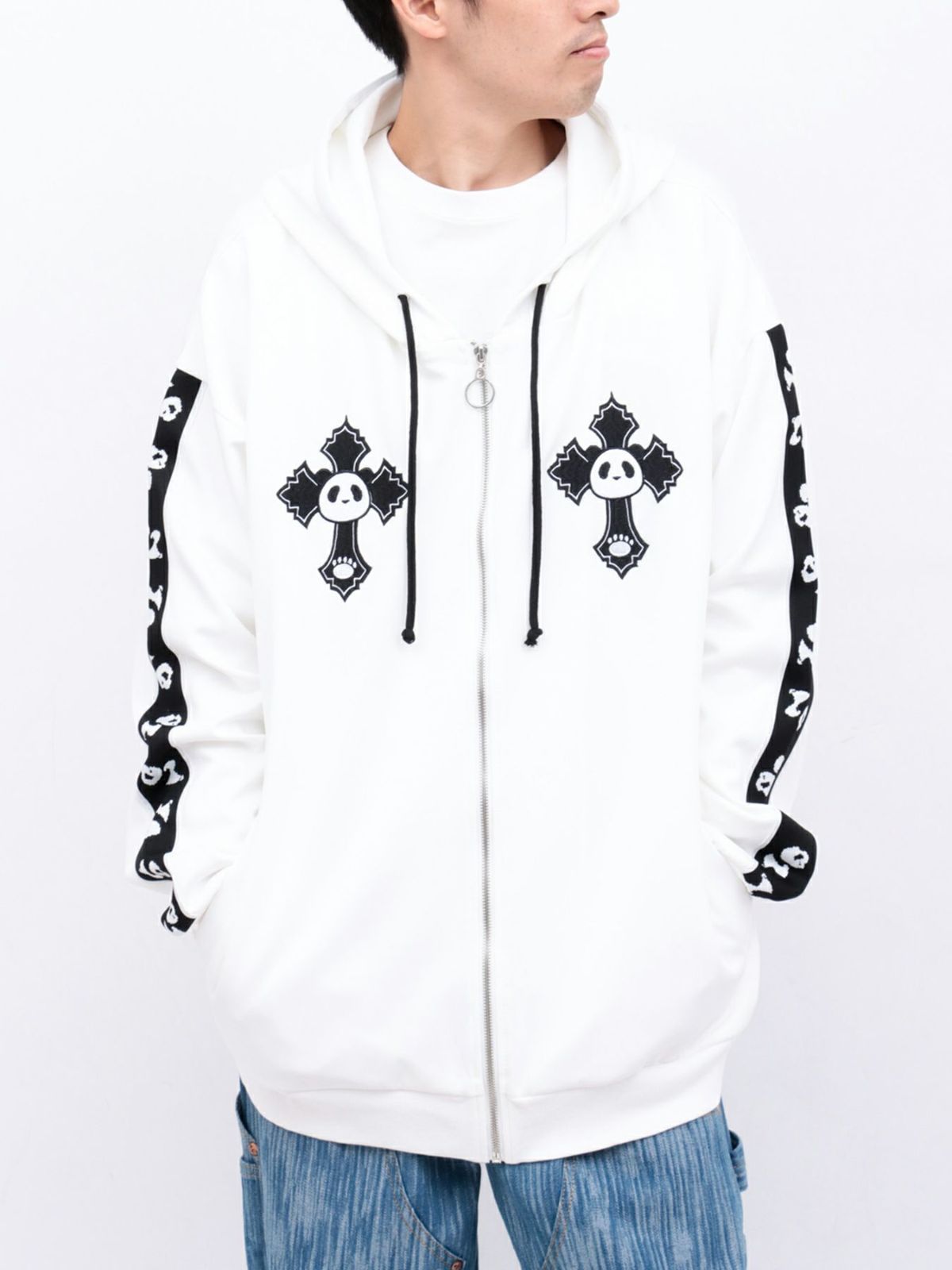 【PANDIESTA JAPAN】ぬいぐるみ風なりきりパンダBIGパーカー