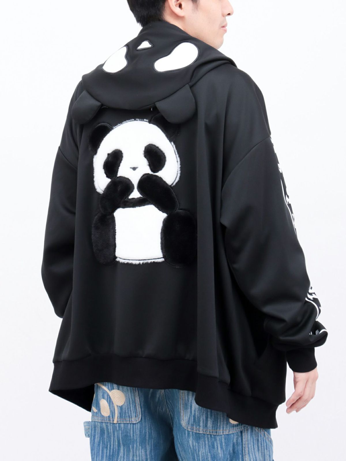 【PANDIESTA JAPAN】ぬいぐるみ風なりきりパンダBIGパーカー