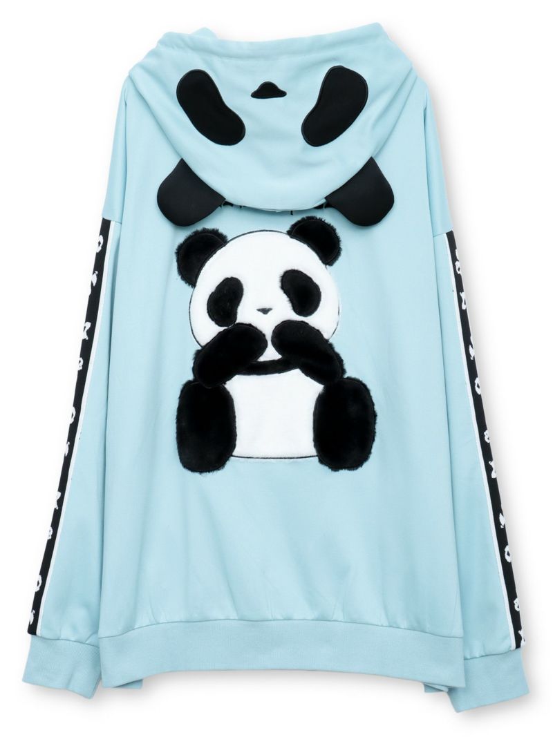 【PANDIESTA JAPAN】ぬいぐるみ風なりきりパンダBIGパーカー