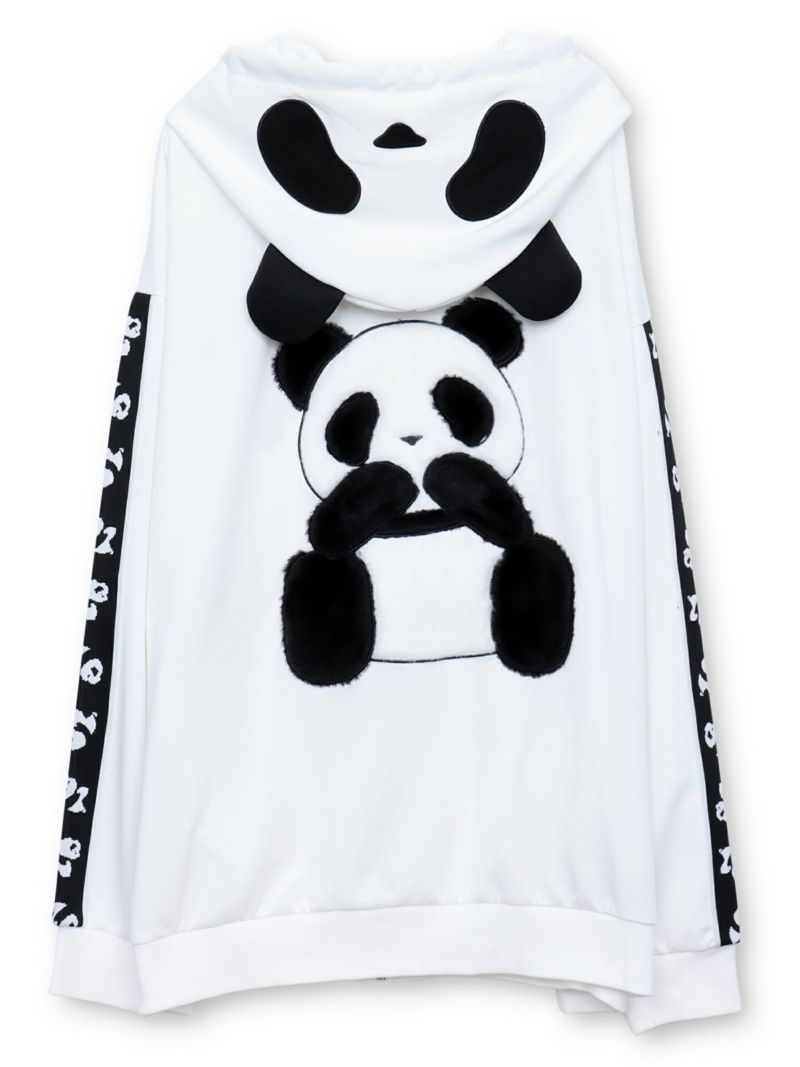 【PANDIESTA JAPAN】ぬいぐるみ風なりきりパンダBIGパーカー