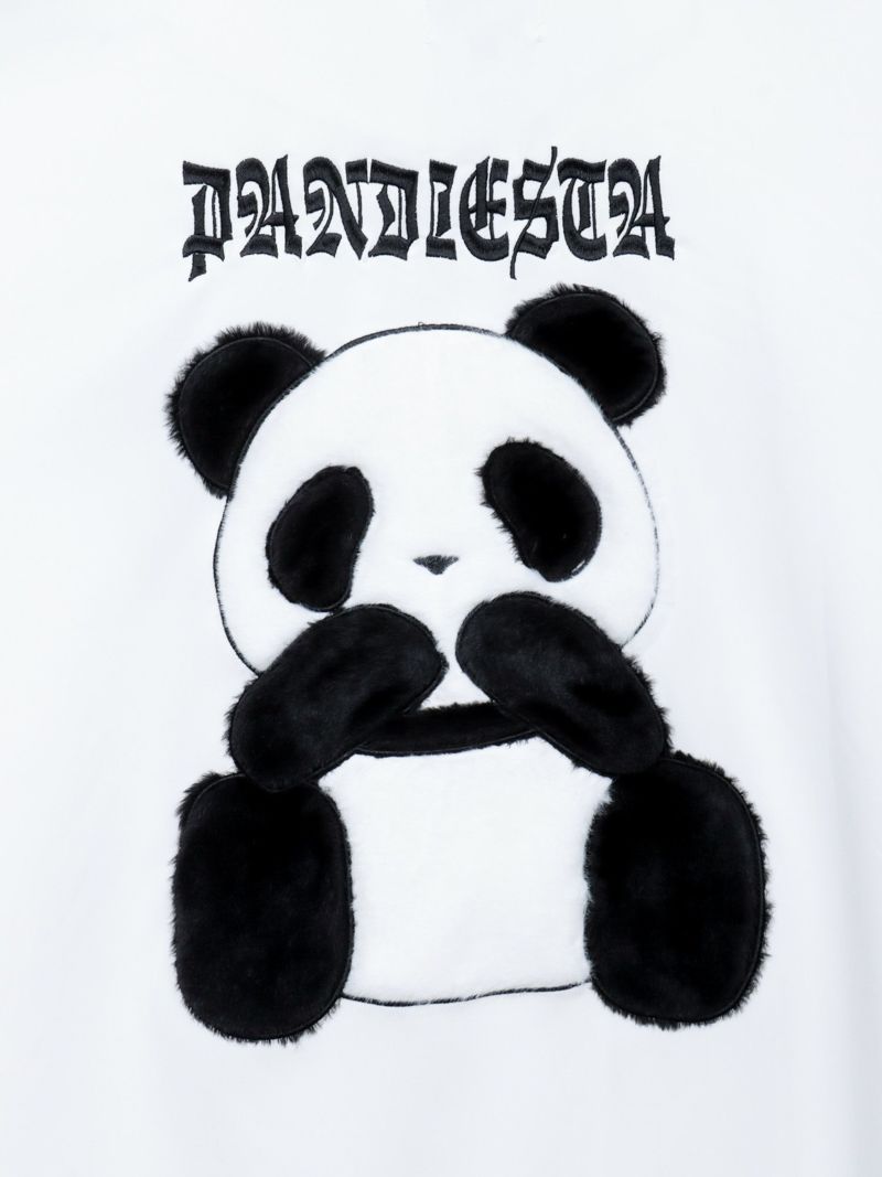 【PANDIESTA JAPAN】ぬいぐるみ風なりきりパンダBIGパーカー