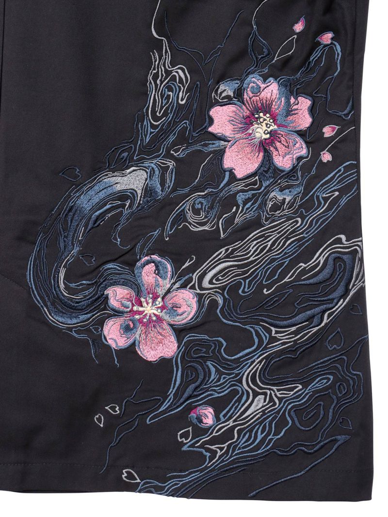 【DRASTIC GARDEN】“煙の桜”総刺繍BIGテーラードジャケット