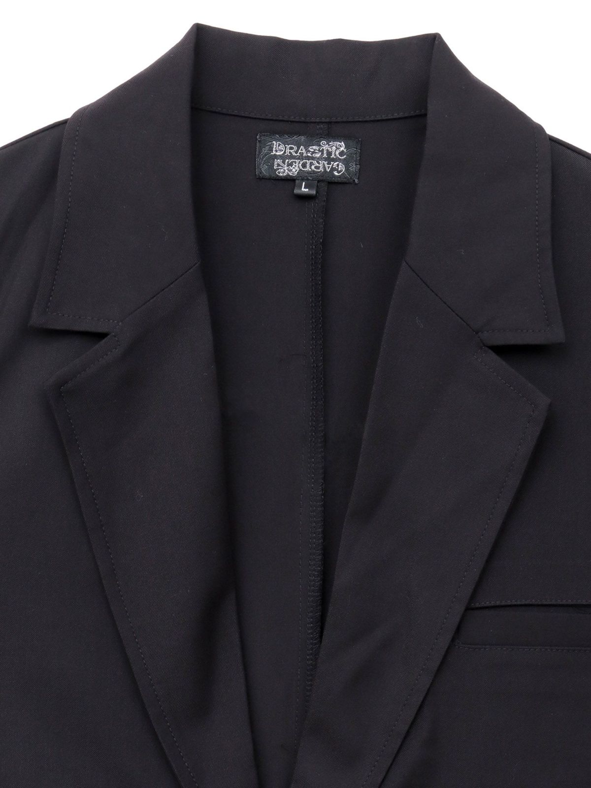 【DRASTIC GARDEN】“煙の桜”総刺繍BIGテーラードジャケット