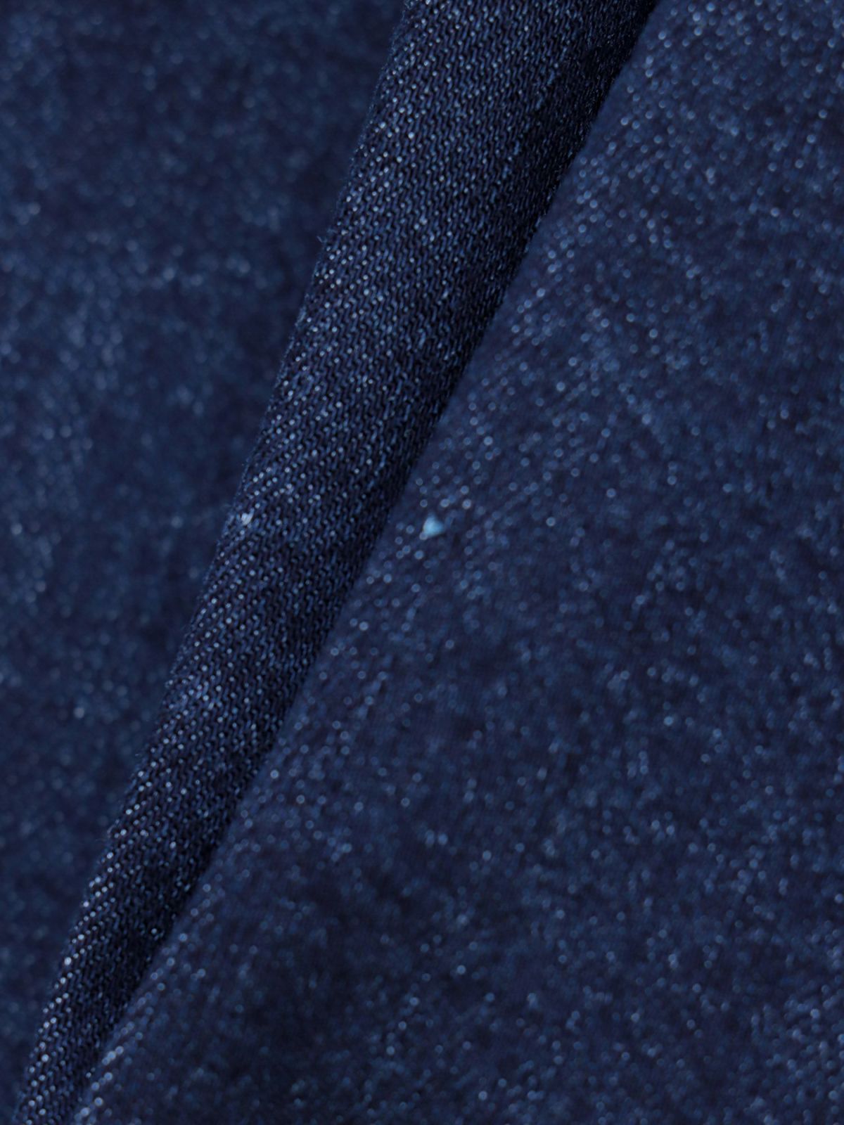 【SUMINEKO】“YIN YANG CAT”総刺繍 切替ストレッチデニムシャツ