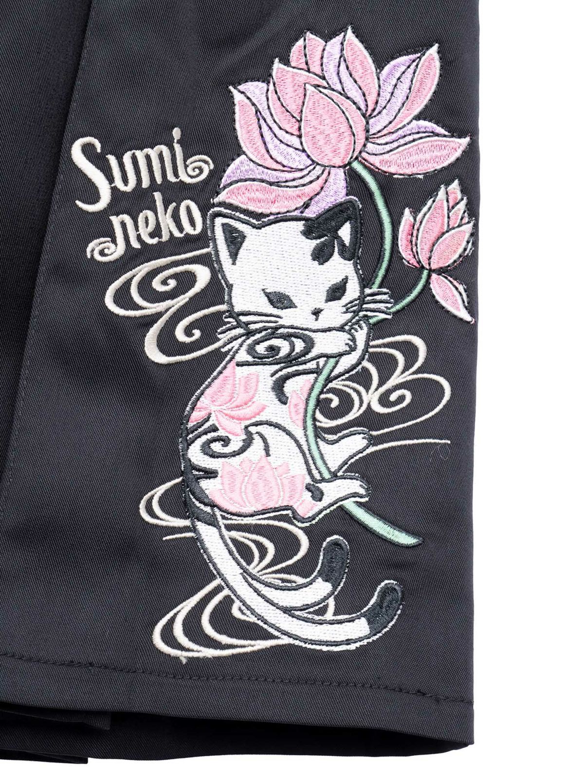 【SUMINEKO】“蓮とスミネコ”総刺繍スカートパンツ〔lady's〕