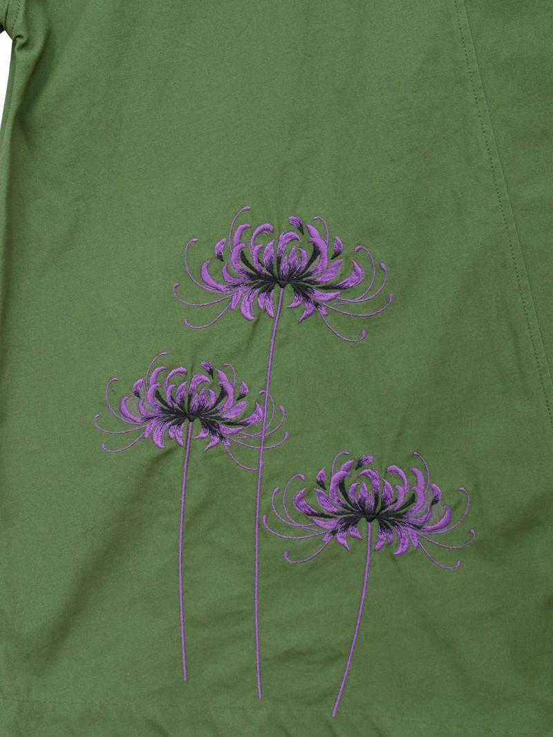 【SUMINEKO】“お猫様”総刺繍モッズコート