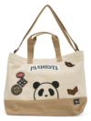 【PANDIESTA JAPAN】ナイロン切替2WAYショルダートートバッグ