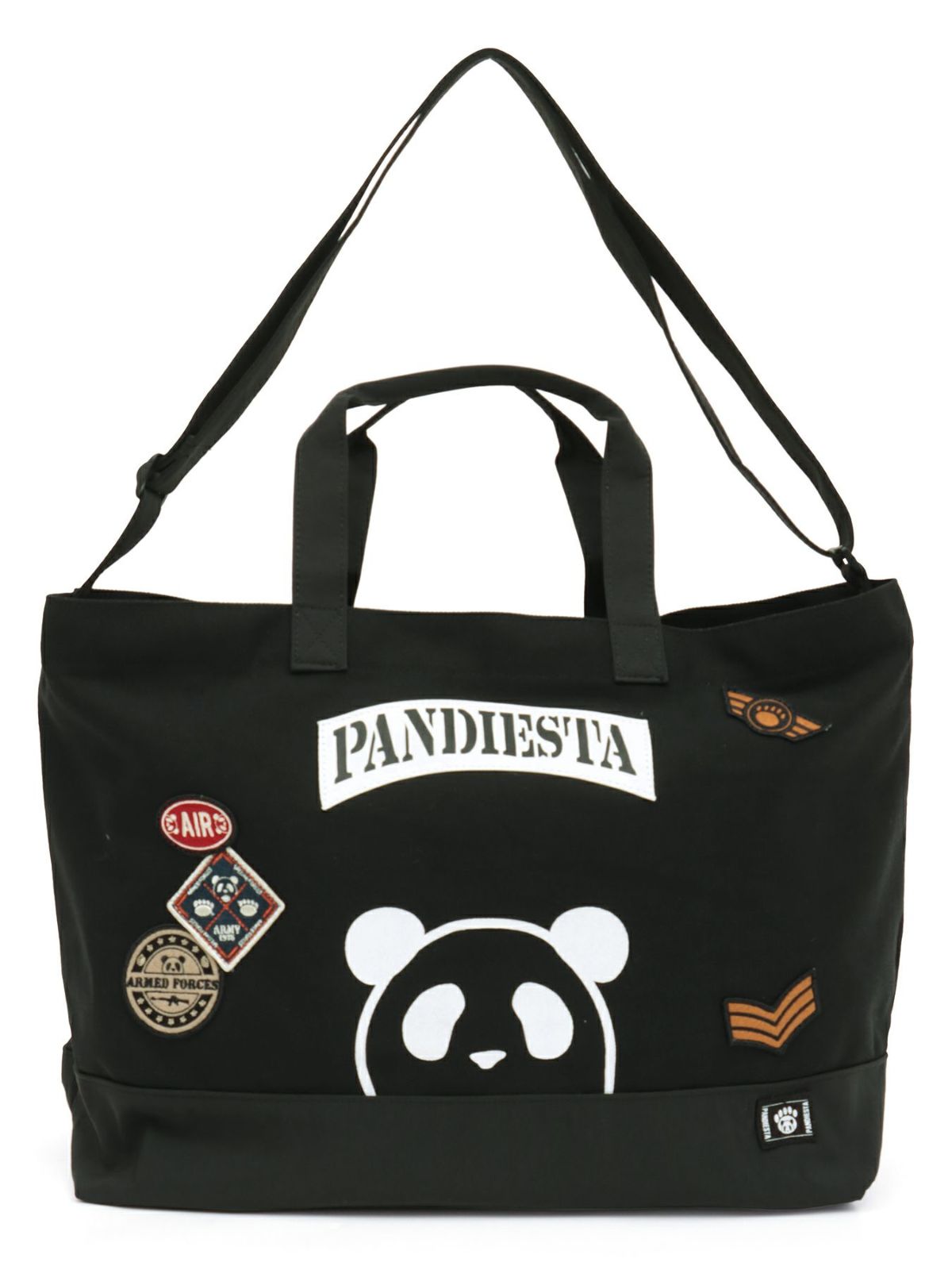 【PANDIESTA JAPAN】ナイロン切替2WAYショルダートートバッグ