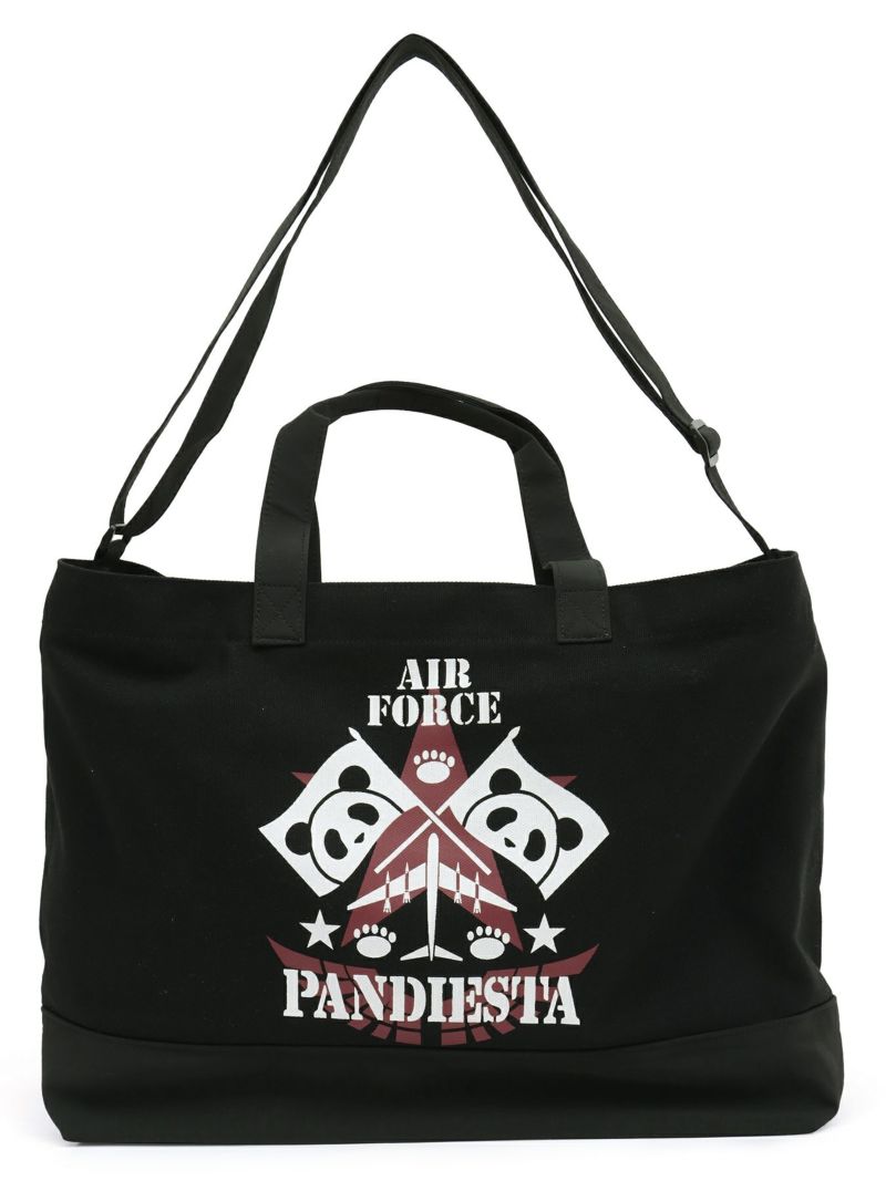 【PANDIESTA JAPAN】ナイロン切替2WAYショルダートートバッグ