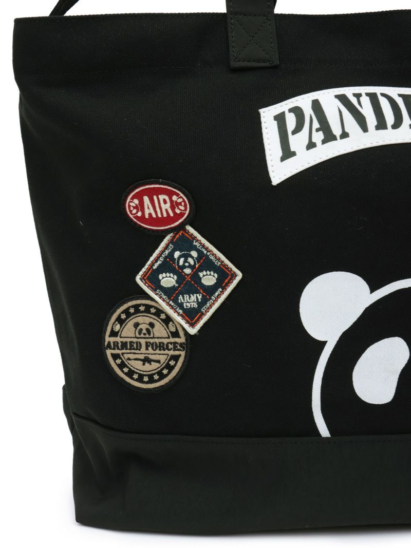 【PANDIESTA JAPAN】ナイロン切替2WAYショルダートートバッグ