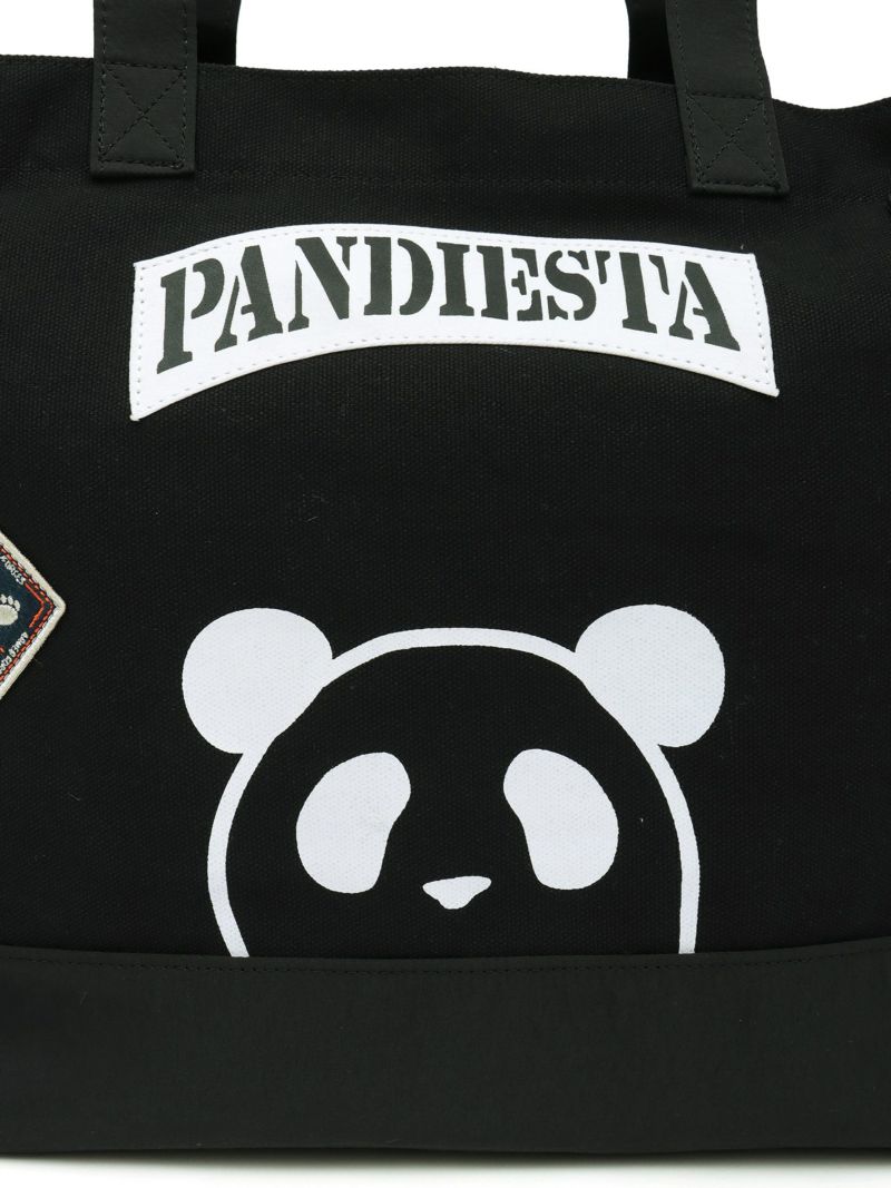 【PANDIESTA JAPAN】ナイロン切替2WAYショルダートートバッグ