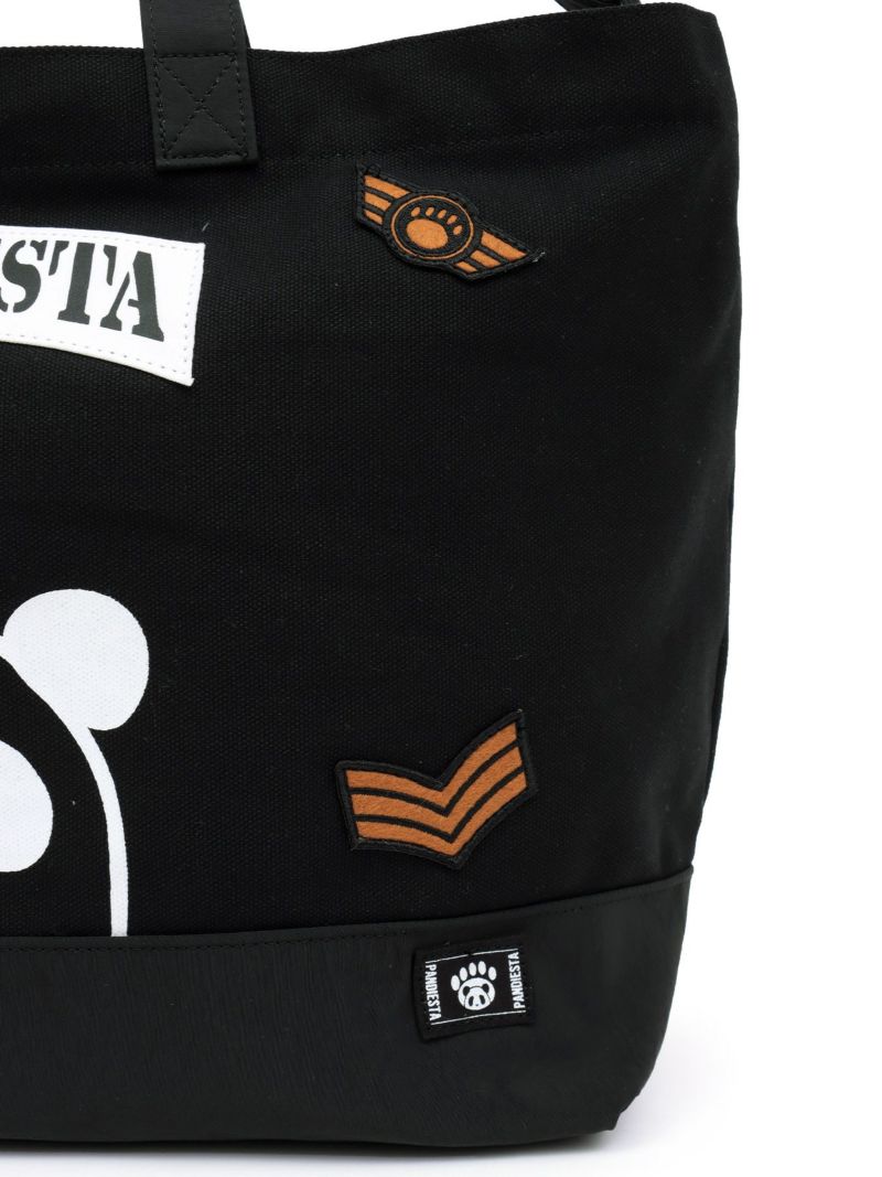 【PANDIESTA JAPAN】ナイロン切替2WAYショルダートートバッグ