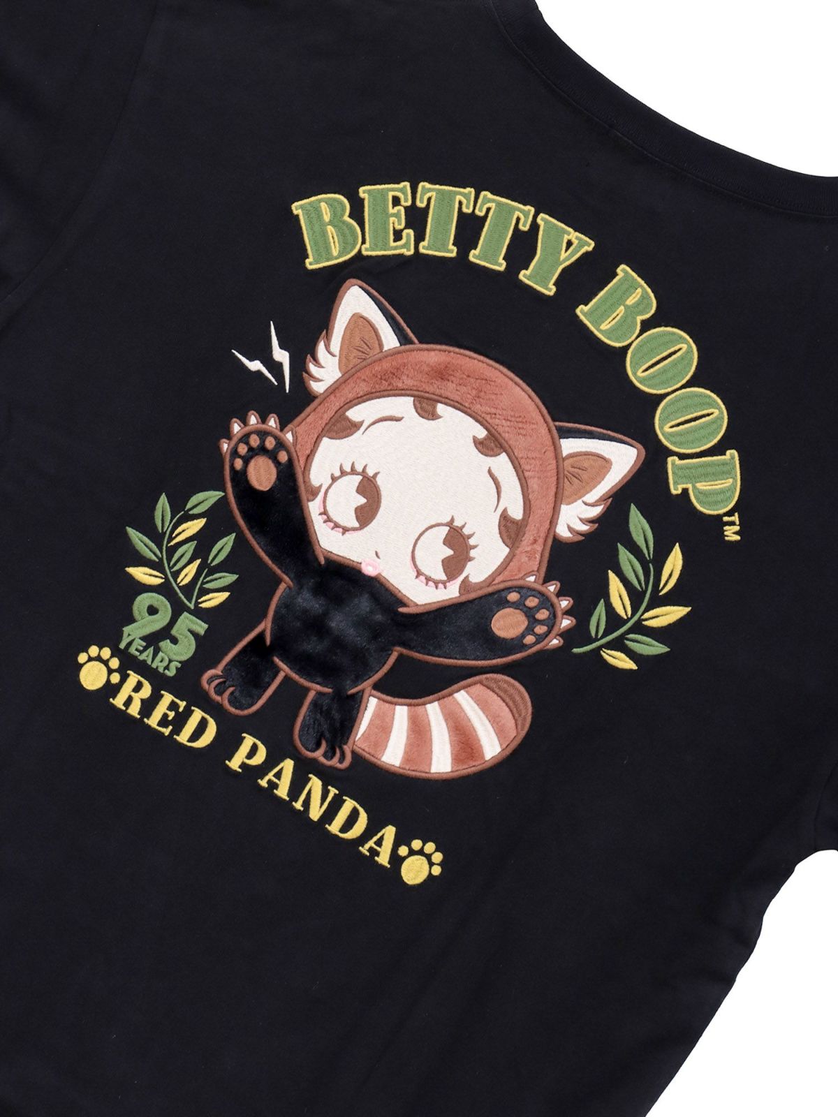 【BETTY BOOP】“レッサーパンダベティ”総刺繍ロンT〔別注〕