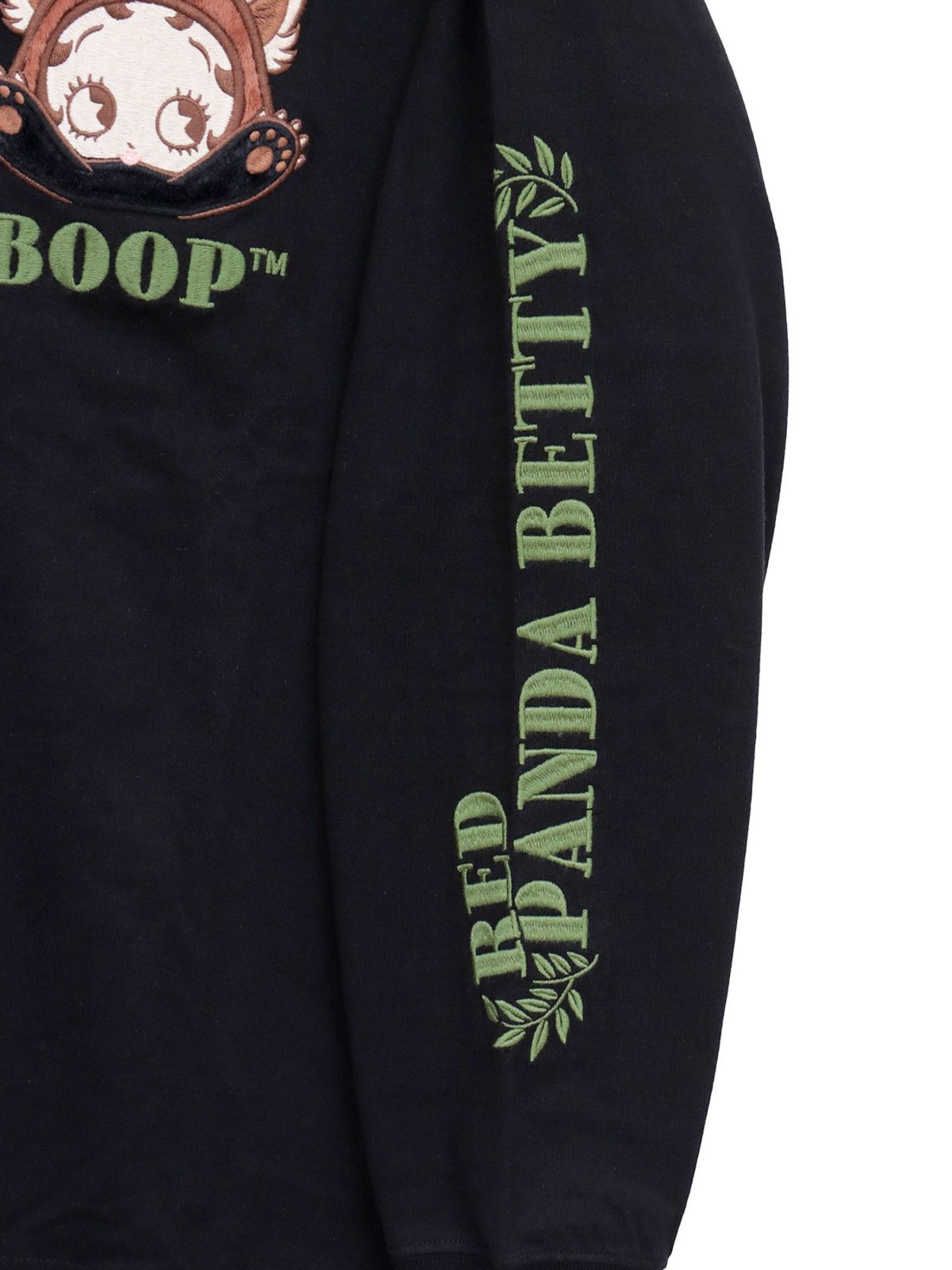 【BETTY BOOP】“レッサーパンダベティ”総刺繍ロンT〔別注〕