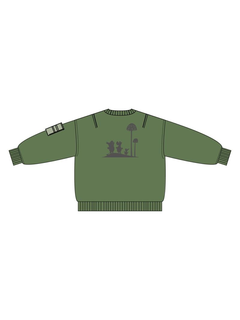 【JUICY×MOOMIN】スウェット素材 総刺繍MA-1ジャケット〔Lady's〕〔別注〕