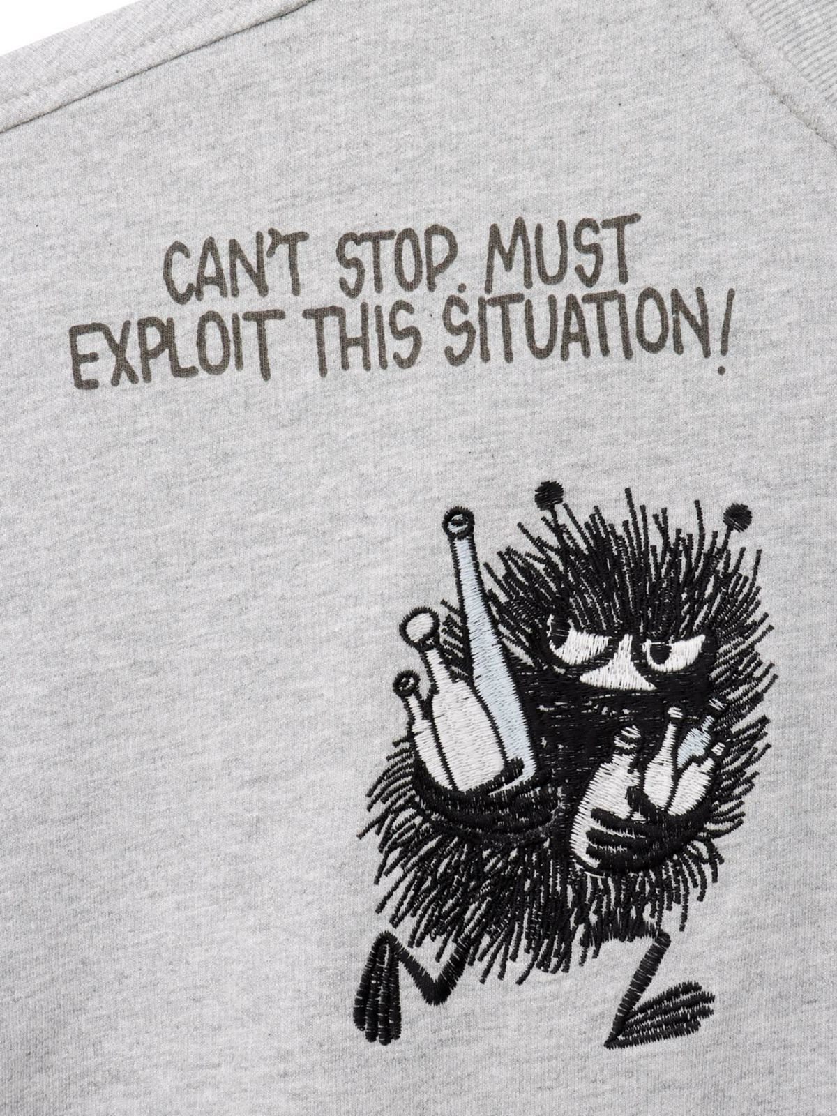 【JUICY×MOOMIN】スウェット素材 総刺繍MA-1ジャケット〔Lady's〕〔別注〕