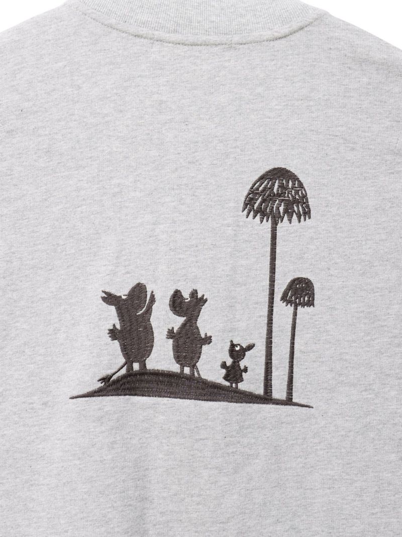 【JUICY×MOOMIN】スウェット素材 総刺繍MA-1ジャケット〔Lady's〕〔別注〕