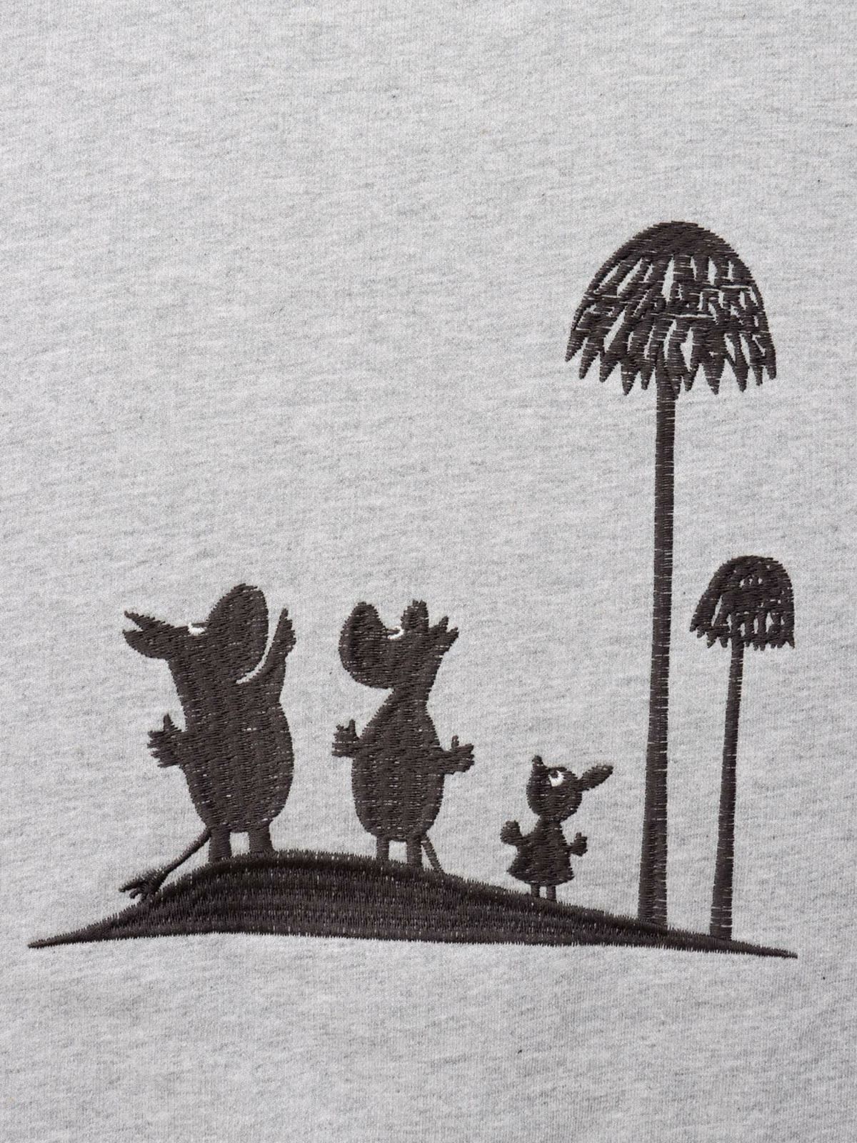 【JUICY×MOOMIN】スウェット素材 総刺繍MA-1ジャケット〔Lady's〕〔別注〕