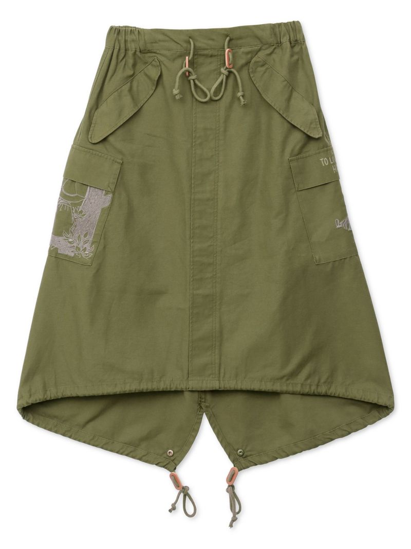 【JUICY×MOOMIN】総刺繍モッズスカート〔Lady's〕〔別注〕