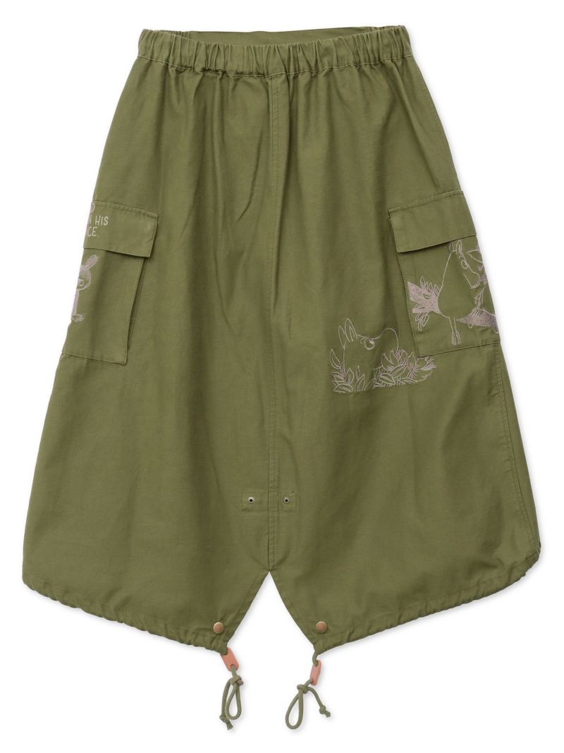 【JUICY×MOOMIN】総刺繍モッズスカート〔Lady's〕〔別注〕