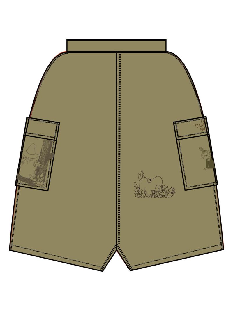 【JUICY×MOOMIN】総刺繍モッズスカート〔Lady's〕〔別注〕