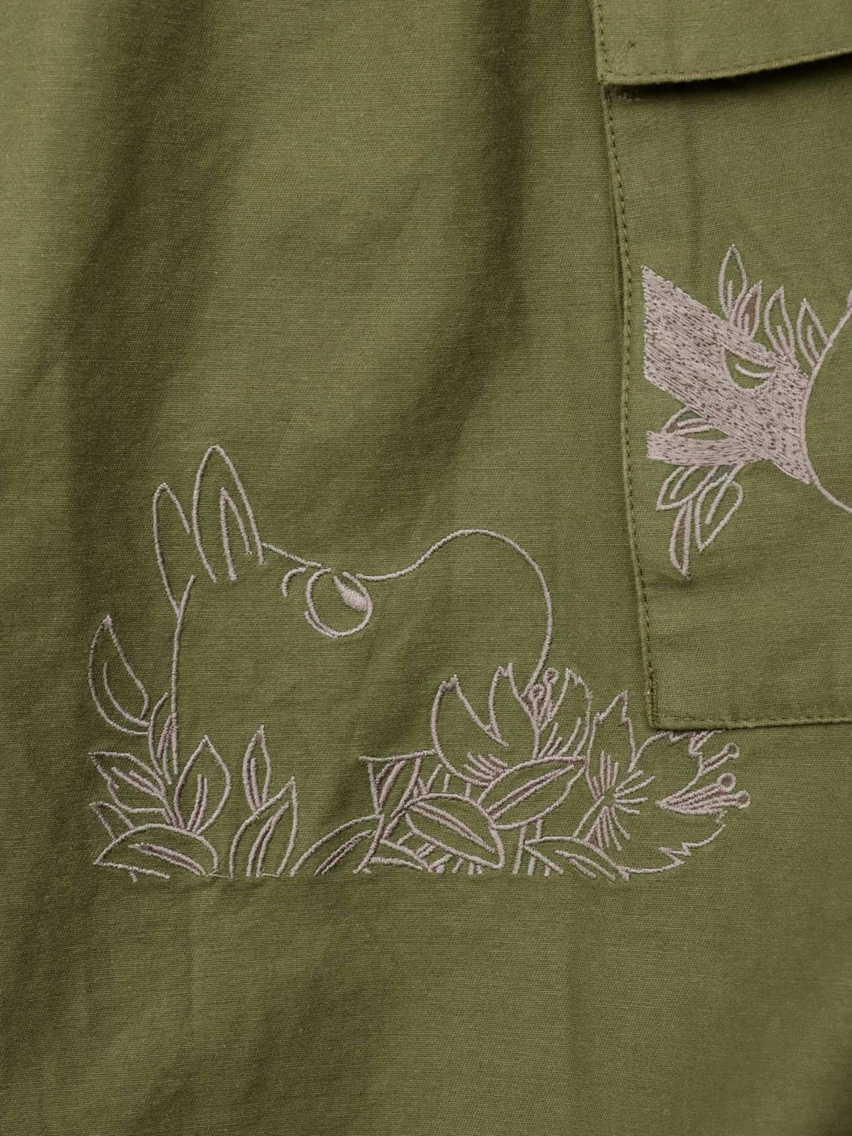 【JUICY×MOOMIN】総刺繍モッズスカート〔Lady's〕〔別注〕