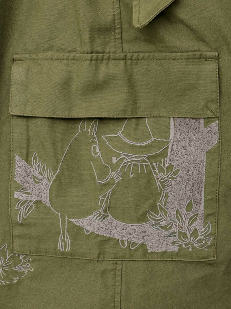 【JUICY×MOOMIN】総刺繍モッズスカート〔Lady's〕〔別注〕