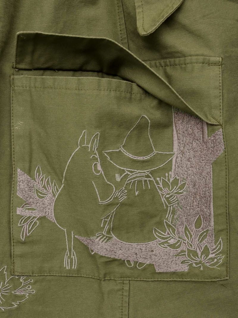 【JUICY×MOOMIN】総刺繍モッズスカート〔Lady's〕〔別注〕