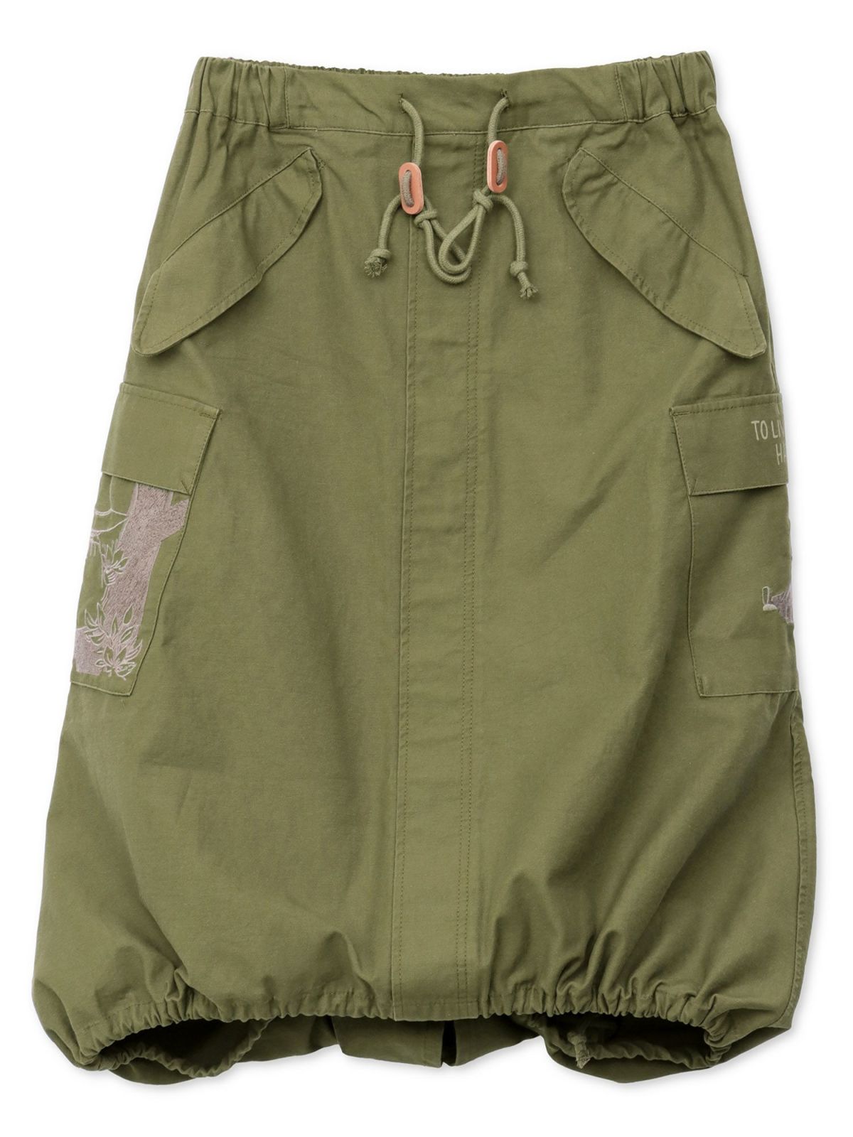 【JUICY×MOOMIN】総刺繍モッズスカート〔Lady's〕〔別注〕