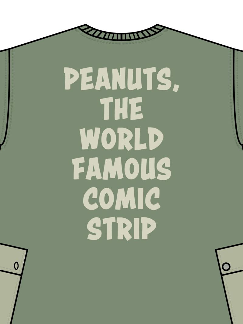 【JUICY×PEANUTS】“VINTAGE SNOOPY”異素材切替 総刺繍バルーンワンピース〔Lady's〕〔別注〕