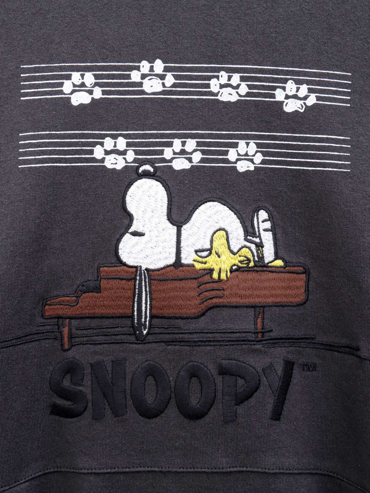 【JUICY×PEANUTS】“VINTAGE SNOOPY”異素材切替 総刺繍バルーンワンピース〔Lady's〕〔別注〕
