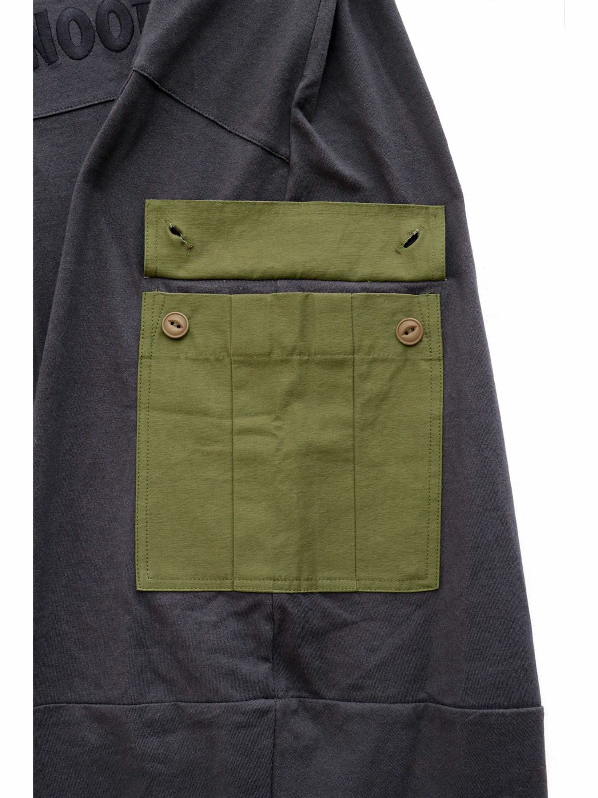 【JUICY×PEANUTS】“VINTAGE SNOOPY”異素材切替 総刺繍バルーンワンピース〔Lady's〕〔別注〕