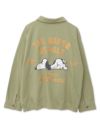 【JUICY×PEANUTS】“VINTAGE SNOOPY”スウェット素材ベトジャン〔Lady's〕〔別注〕