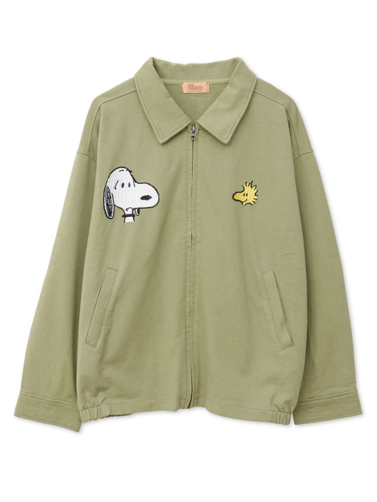 【JUICY×PEANUTS】“VINTAGE SNOOPY”スウェット素材ベトジャン〔Lady's〕〔別注〕