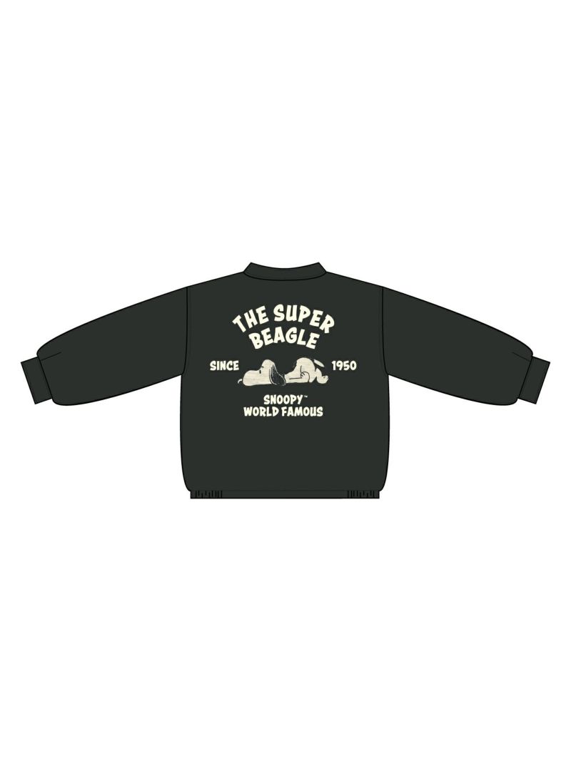 【JUICY×PEANUTS】“VINTAGE SNOOPY”スウェット素材ベトジャン〔Lady's〕〔別注〕