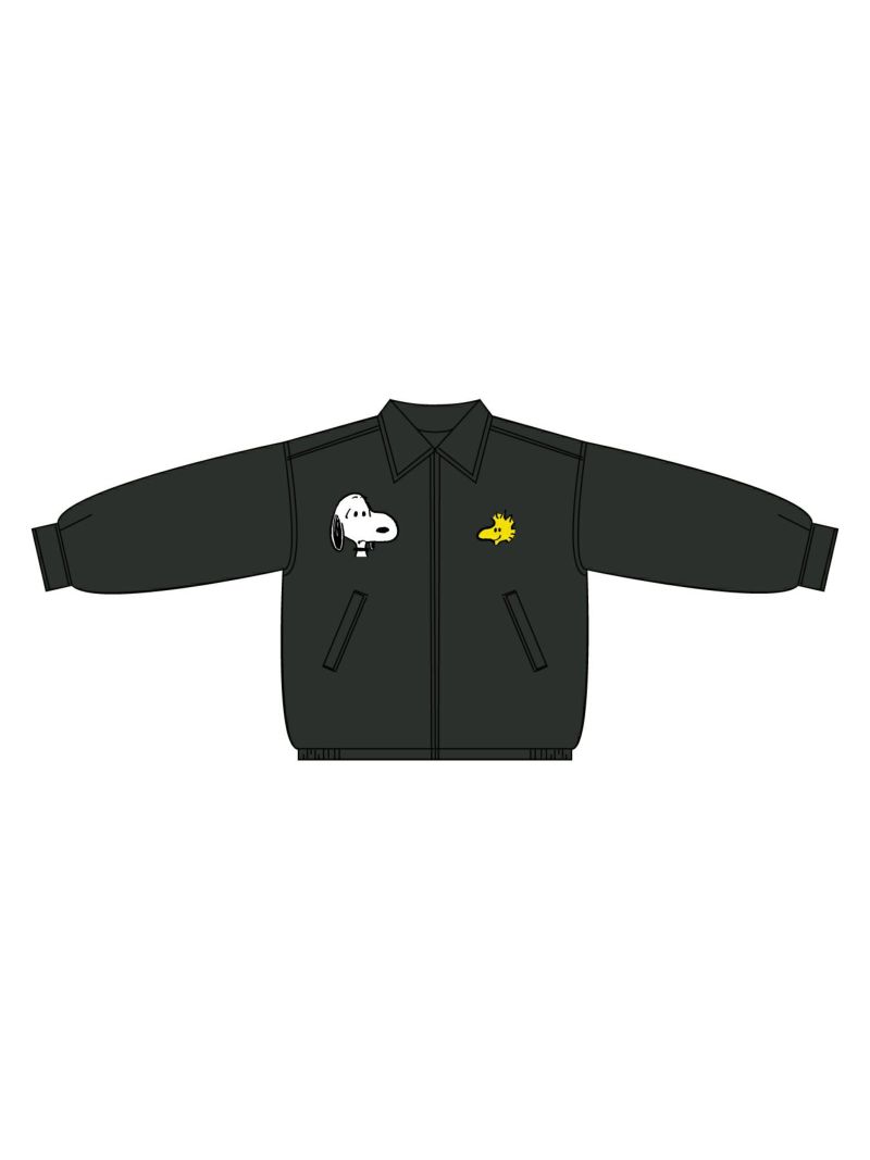 【JUICY×PEANUTS】“VINTAGE SNOOPY”スウェット素材ベトジャン〔Lady's〕〔別注〕