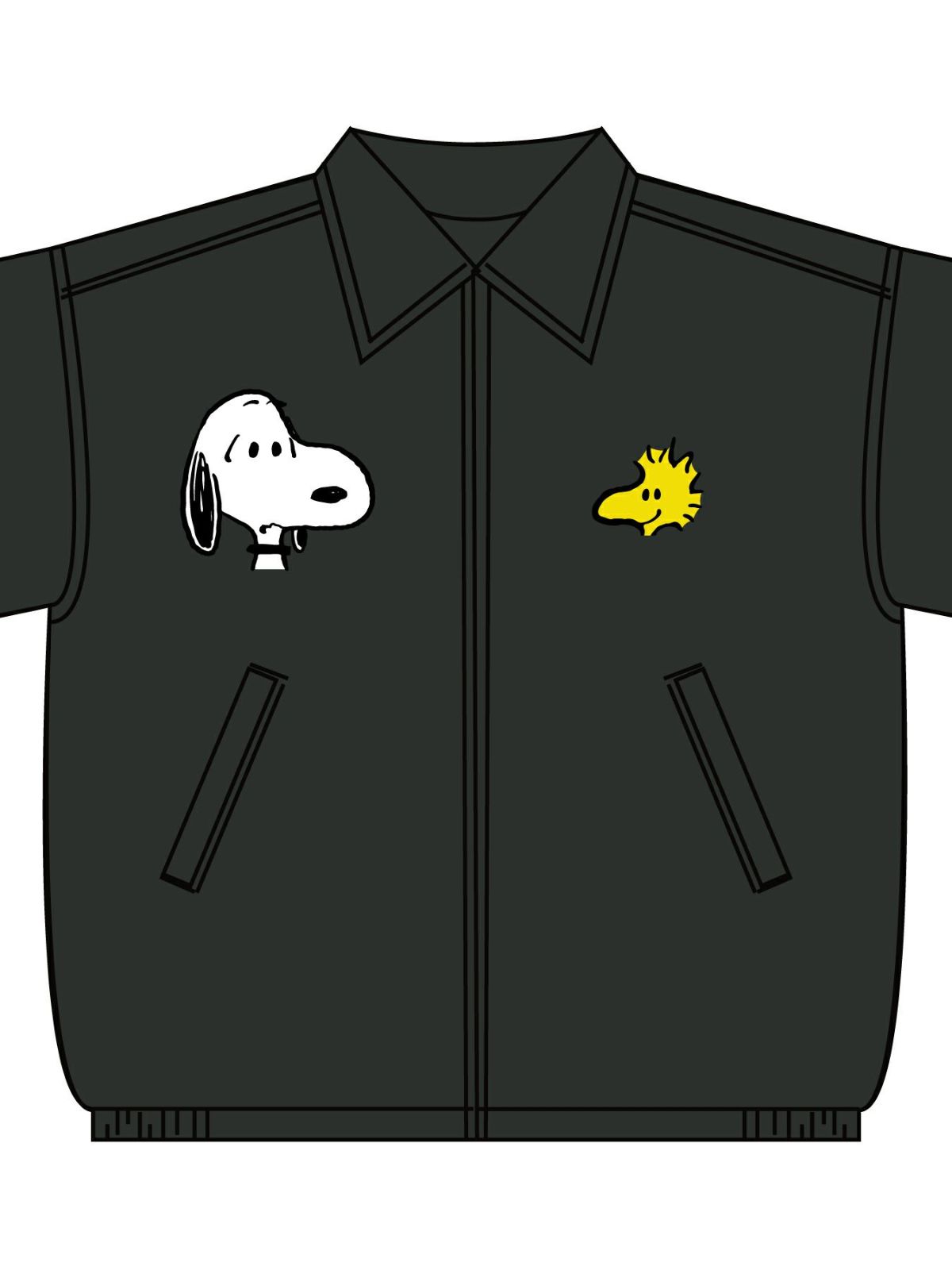 【JUICY×PEANUTS】“VINTAGE SNOOPY”スウェット素材ベトジャン〔Lady's〕〔別注〕